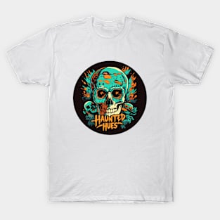 "Haunted Hues" design T-Shirt